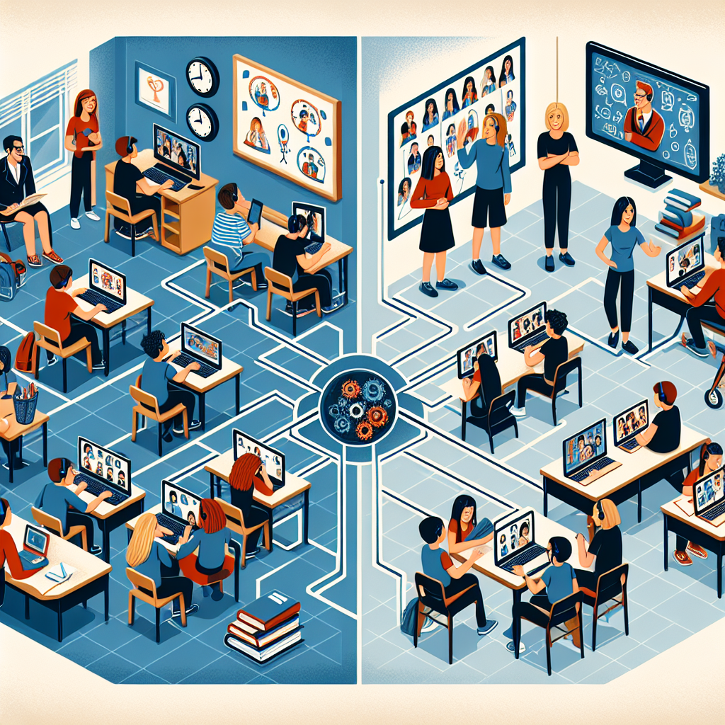 Viral! Sekolah yang Terapkan Sistem Hybrid, Ini Kelebihan dan Tantangannya